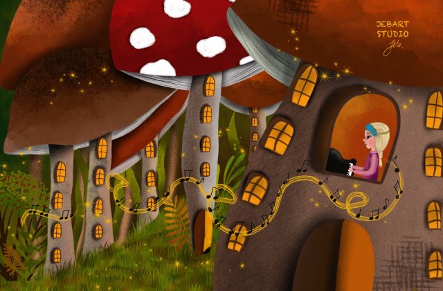           
            
            Volt egyszer egy Manó kislány, aki az erdő közepén egy nagy gombaházban lakott az Őzlábgomba lakótelepen. Ne gondoljátok, hogy ezek a gombák egyszerű gombák voltak! Nem, nem. Csodalakások épültek bennük, mert ők maguk is...