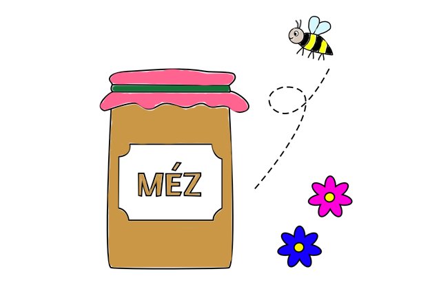 Virágról virágra repkednek a méhek,Szorgosak ők nagyon, készítik a mézet.Gyűjtik a nektárt, viszik a kaptárba,Ahol együtt él a méhecskék családja.
A méhész aztán a lépet kiemeli,Belőle a mézet szépen kiper...