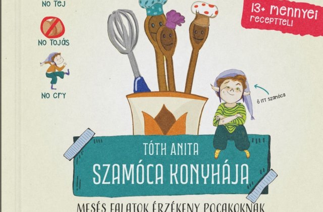 Szamóca konyhája mesekönyvből részlet 3. történet – Hát a higiéniával mi lesz? A tegnapi sütésünk jó móka volt. Arra gondoltam, hogy ma valamilyen ...