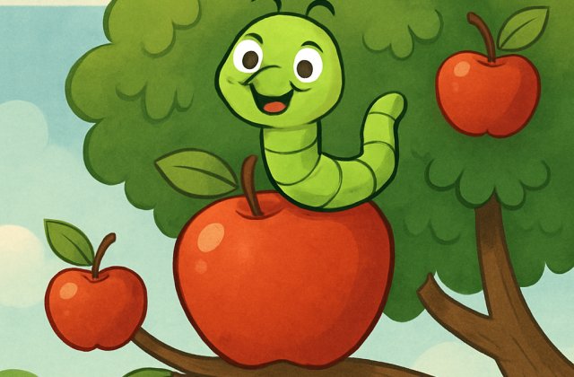 Aladár, a bátor kukac Volt egyszer egy kis kukac, Aladárnak hívták. Teste szép színes és kissé gömbölyded. Aladár egy almafán élt, és nagyon szeret...