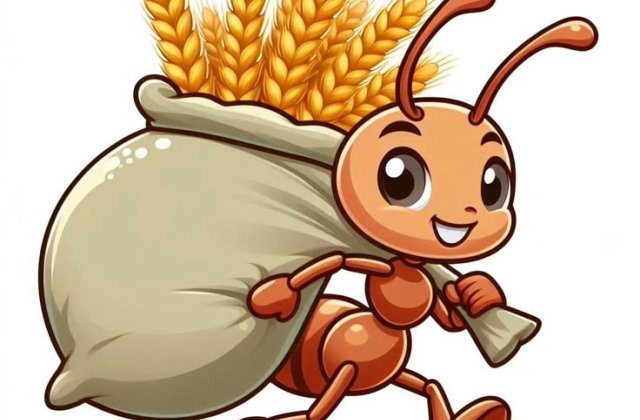 A kicsi hangya pocikáját vakargatja èles hangját hallattatja kenyèr morzsát valaki adna?. Kenyèr, kenyèr Szent kenyèr kisgyermeknek tenyerèn áldott...
