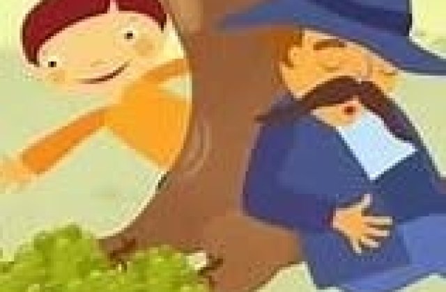 Elmúlt a nyár, itt van az ősz, szőlőskertet őriz a csősz. Nagy kalapját lejjebb húzza, úgy kacsint rá egy lurkóra: Pár szem szőlőt, jól van, szedhe...